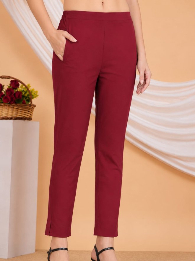 Women’s Cotton Lycra Stretchable Pant
